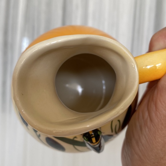 Vintage Provençal F. Sicard 1/2 tasse cup + saucer & milk pot! - Picture 10 of 17